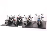 custom made model of Harley-Davidson Fat Boy Gray Ghost 2025 motorcycle